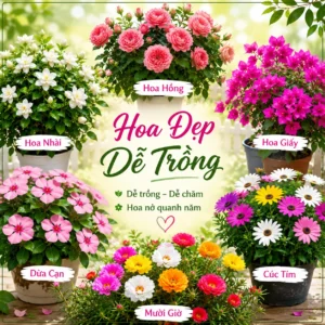 Các loại hoa dễ trồng