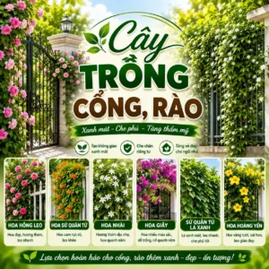 Cây trồng cổng, rào